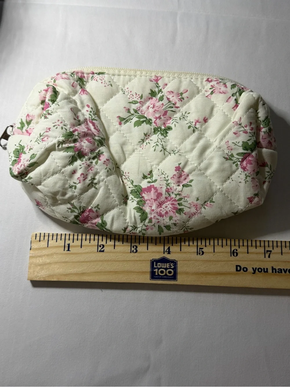 N/A zippered toiletries welcome